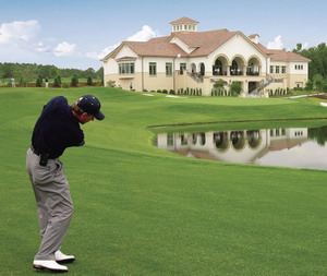 Golfing at Grande Dunes - Golfers love teeing off along the Intracoastal's glistening waters